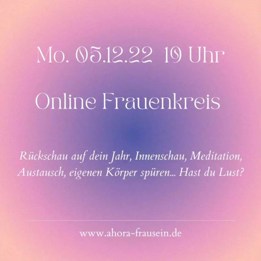 Zeit für Besinnlichkeit... Dein Jahresrückblick 2022!#frauenkreis  #systemisch...